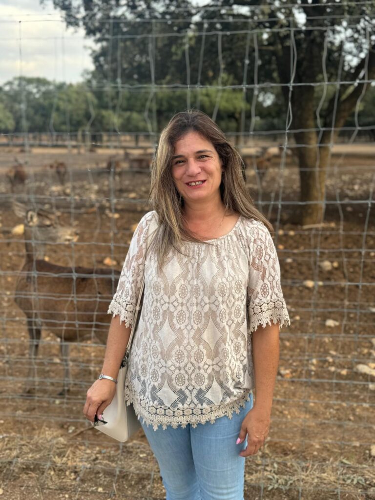 María Mateo, taxista en Huesca.